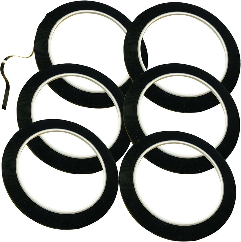 Goprover Set of 6 pcs 3mm 1/8 inch Lightning Width Graphic, 108 Feet Feet Long per Roll - Image 4